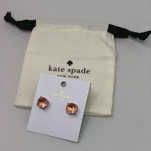 New KATE SPADE ROSE GOLD EARRINGS